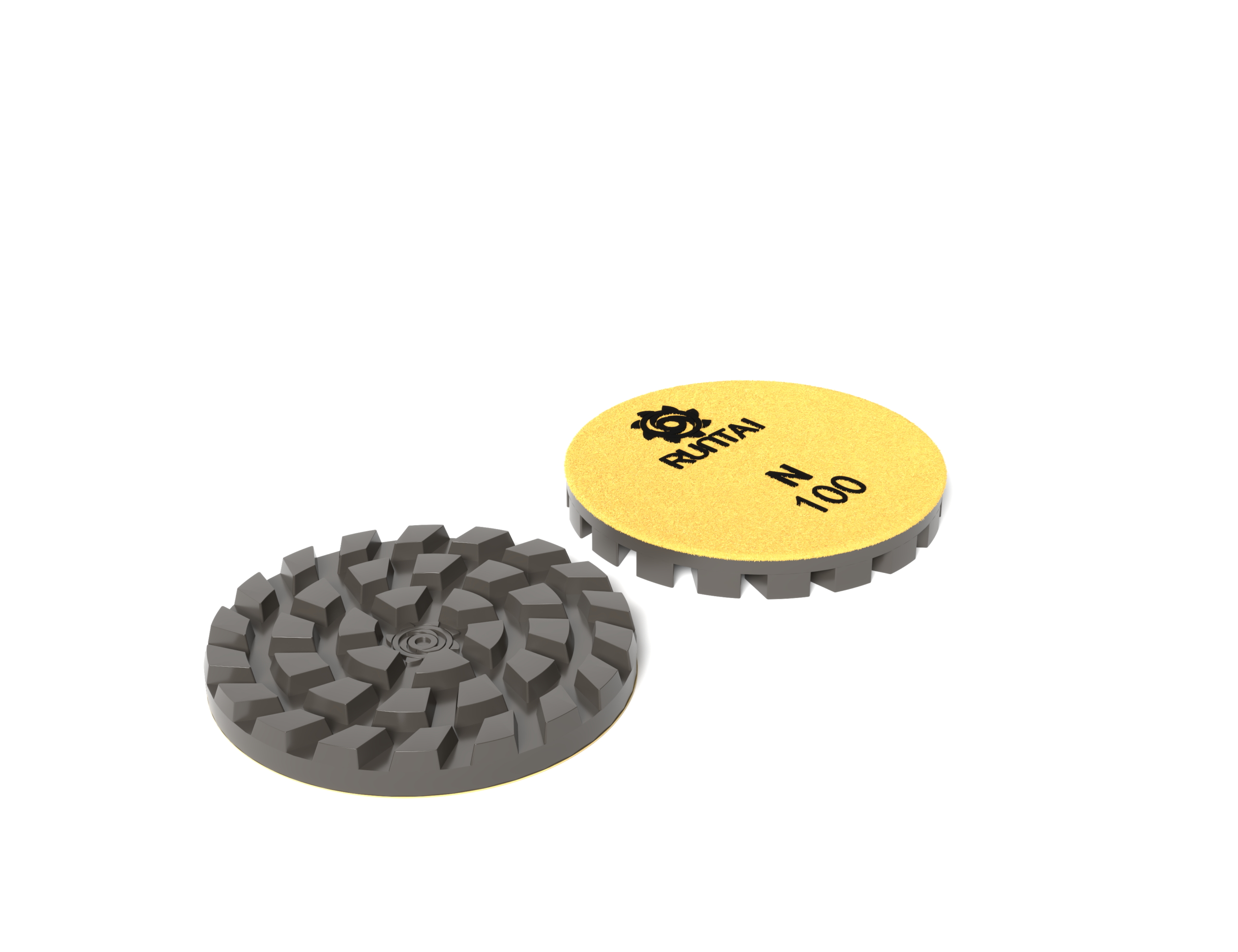 4-Inch Cyclone Series Resin Pads - Image 2