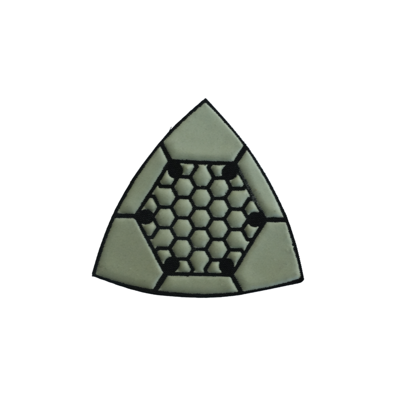 RT-triangular honeycomb resin grinding disc