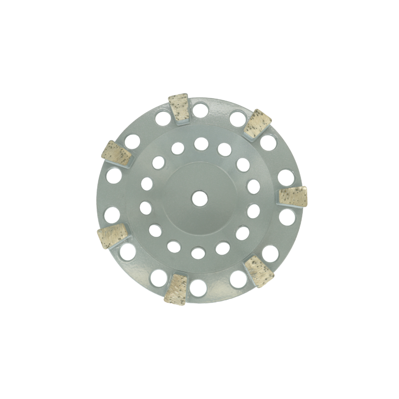 RUNTAI 7-Segment Trapezoid Diamond Grinding Cup Wheel